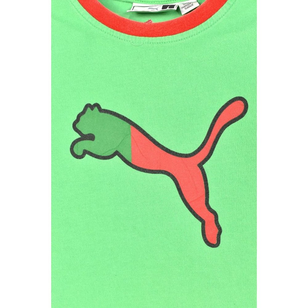 Vintage Puma shirt, green graphic tee - AU M - Picture 2 of 6